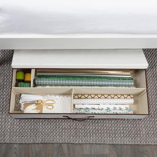 Household Essentials Gift Wrap Storage Box
